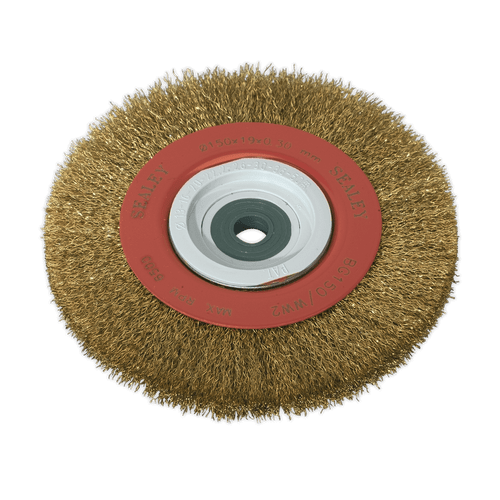 Sealey BG150/WW2 Wire Wheel 150 x 20mm 13mm Bore Wide