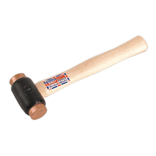 Sealey CFH02 Copper Faced Hammer 1.75lb Hickory Shaft