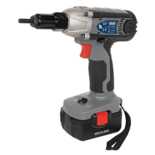 Sealey CP315 Cordless Nut Riveter/Impact Driver 18V 3Ah Lithium-ion 1hr Charger