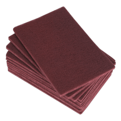 Sealey HP1523M Abrasive Finishing Pad 150 x 230mm Medium Pack of 10