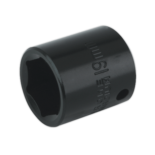 Sealey IS3819 Impact Socket 19mm 3/8"Sq Drive