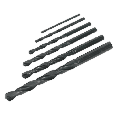 Sealey S01039 HSS Drill Bit Set 6pc DIN 338