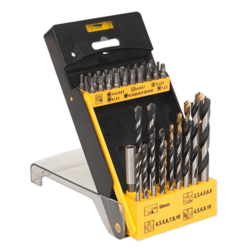 Sealey S01080 Drill Bit & Accessory Set 48pc