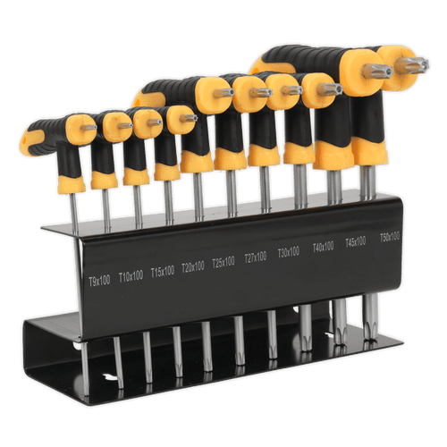 Sealey S01151 TRX-Star* Key Set 10pc T-Handle