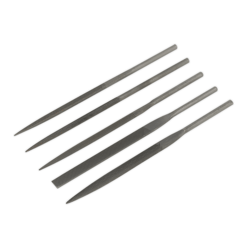Sealey SA347.NF5 Needle File Set 5pc for SA347