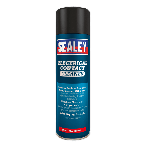 Sealey SCS021 Electrical Contact Cleaner 500ml Pack of 6