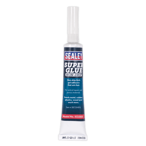 Sealey SCS303S Super Glue Non-Drip Gel 20g