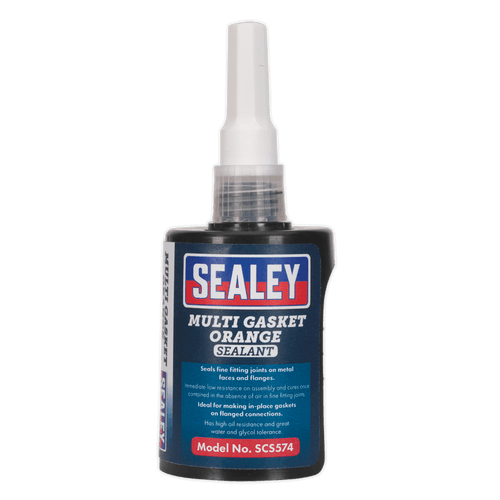 Sealey SCS574 Multi Gasket Sealant Orange 50ml