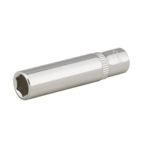 Sealey SP1408D WallDrive Socket 8mm Deep 1/4"Sq Drive Fully Polished