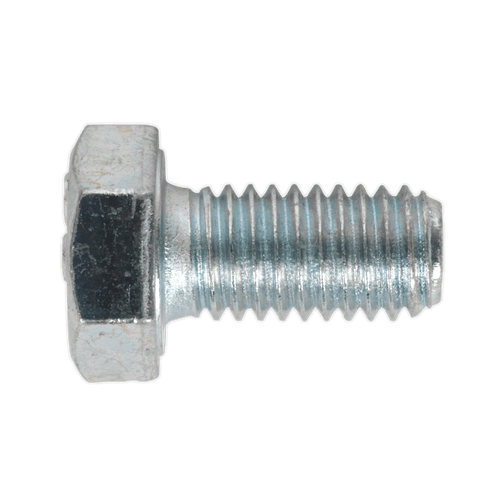 Sealey SS816 HT Setscrew M8 x 16mm 8.8 Zinc DIN 933 Pack of 50