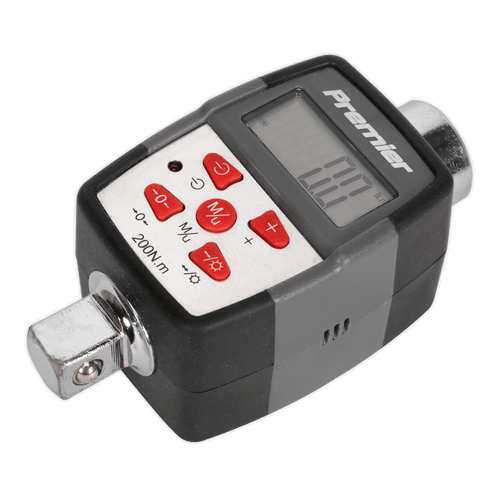 Sealey STW291 Torque Adaptor with Angle Function Digital 1/2"Sq Drive 20-200Nm(14.7-147.5lb.ft)