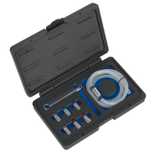 Sealey VS4513 Brake Bleed Adaptor Set 8pc