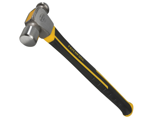 Faithfull FAIBPH16FG Ball Pein Hammer Fibreglass Shaft 454g (16oz)