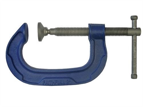 Faithfull FAIG3 Heavy-Duty G Clamp 75mm (3in)