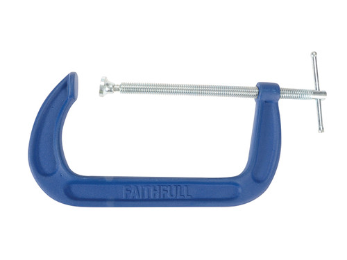 Faithfull FAIGMD8 Medium-Duty G Clamp 200mm (8in)