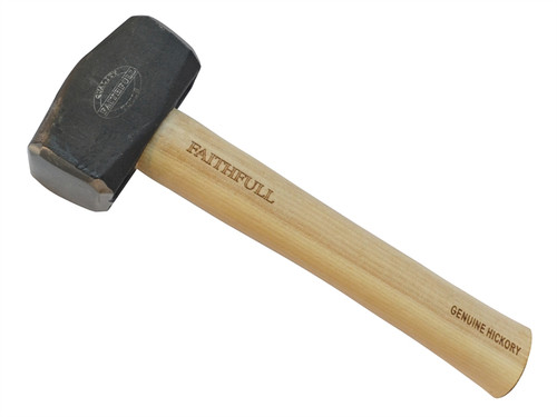 Faithfull FAIHC212C Club Hammer Contractors Hickory Handle 1.13kg (2.1/2lb)