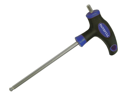 Faithfull FAIHK60MT Ball Ended T Handle Hexagon Key 6mm