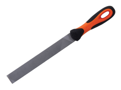 Bahco Handled Hand Bastard Cut File 1-100-08-1-2 200mm