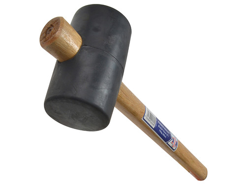 Faithfull FAIRMB3 Rubber Mallet - Black 794g (28oz)