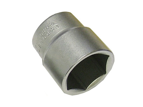 Faithfull FAISOC1222 Hexagon Socket 1/2in Drive 22mm