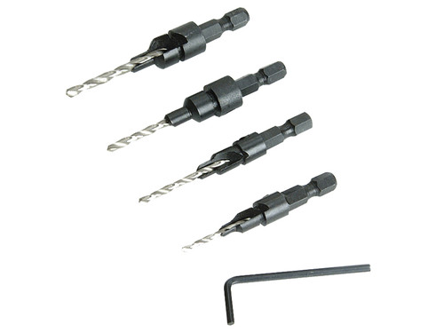 Faithfull FAISSINKS4 Screwsink Set of 4