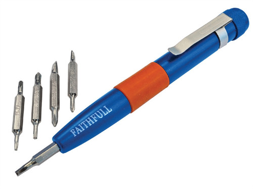 Faithfull FAISDINST12 12-In-1 Instrument Screwdriver