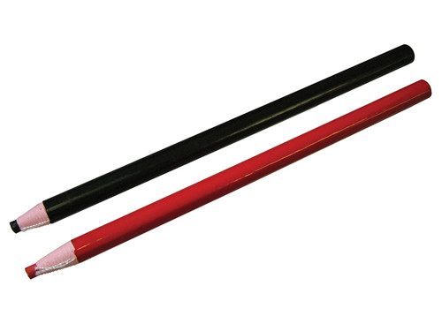 Faithfull FAITLMARKERS Ceramic Tile Markers (Black & Red)