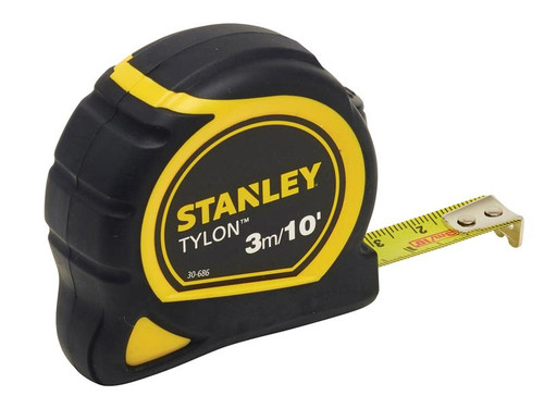 Stanley Tools STA030686N Tylon™ Pocket Tape 3m/10ft (Width 13mm) Carded