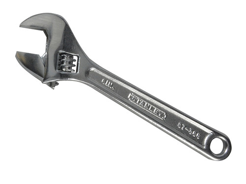 Stanley Tools STA087366 Chrome Adjustable Wrench 150mm (6in)