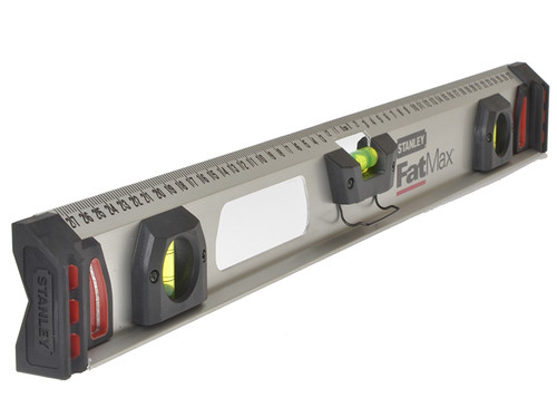 Stanley Tools STA143554 FatMax I-Beam Magnetic Level 3 Vial 60cm