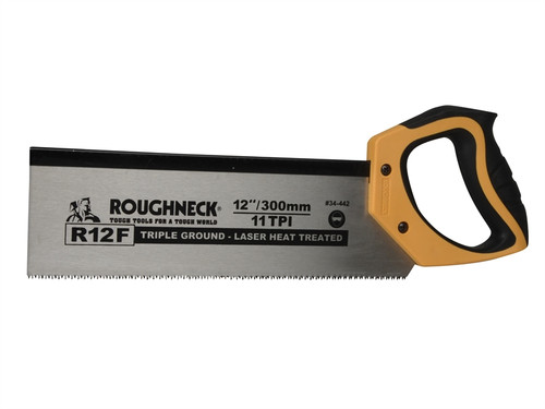 Roughneck ROU34442 R12F Hardpoint Tenon Saw 300mm (12in) 11tpi | Toolden
