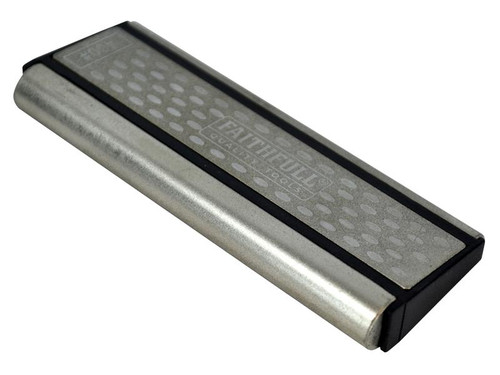 Faithfull FAIDWCARVING Curved Diamond Whetstone 103mm