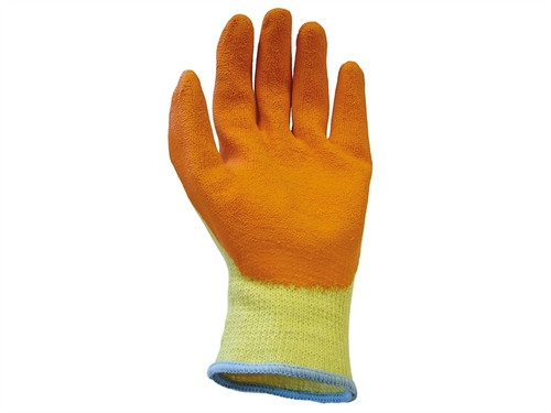 Scan SCAGLOKSPKM Knitshell Latex Palm Gloves - M (Pack 12)