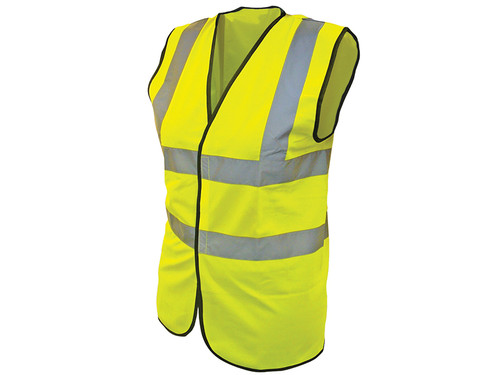Scan SCAWWHVWXXL Hi-Vis Yellow Waistcoat - XXL (52in)