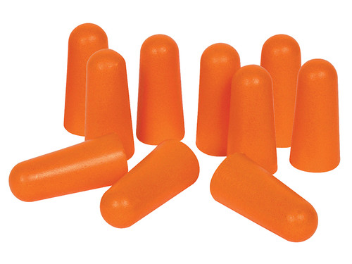 Vitrex VIT333140 Tapered Disposable Earplugs SNR 33 dB (5 Pairs) | Toolden