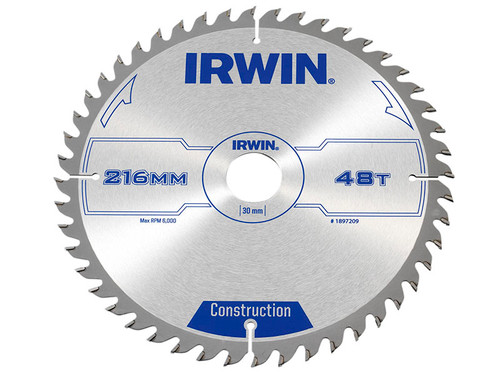 General Purpose Table & Mitre Saw Blade 216 x 30mm x 48T ATB | Toolden