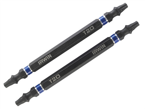 Impact Double Ended Screwdriver Bits TORX TX20 100mm Pack of 2 | Toolden