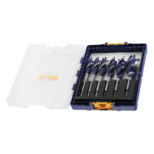 IRWIN IRWIW4042202 Blue Groove 6X Wood Bit Set^ 6 Piece