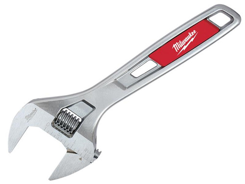 Milwaukee Hand Tools MHT48227508 Wide Jaw Adjustable Wrench 200mm (8in) | Toolden