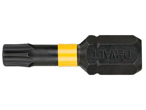DeWalt DEWDT7384TQZ Impact Torsion Bits TX30 25mm Pack of 5 | Toolden