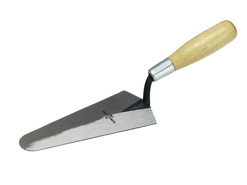 Marshalltown M48 Gauging Trowel Wooden Handle 7in x 3.3/8in from Toolden.