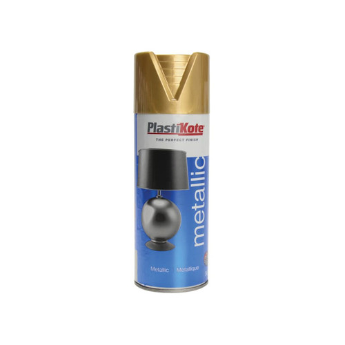 PlastiKote PKT620 Metallic Spray Gold 400ml | Toolden