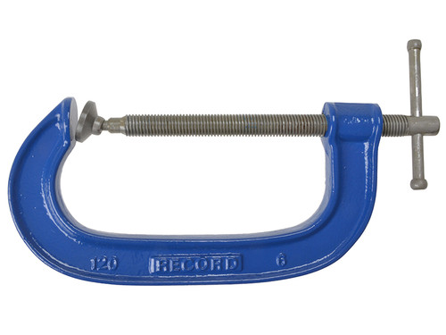 IRWIN Record REC1206 120 Heavy-Duty G Clamp 150mm (6in) | Toolden