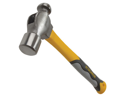 Roughneck ROU61476 Ball Pein Hammer Fibreglass Handle 680g (24oz) | Toolden