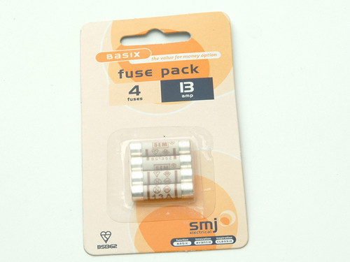 SMJ SMJFU13AC 13A Fuses (Pack 4) | Toolden