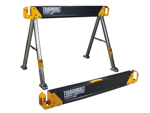 ToughBuilt T/BC5502 C550-2 Sawhorse/Jobsite Table Twin Pack | Toolden
