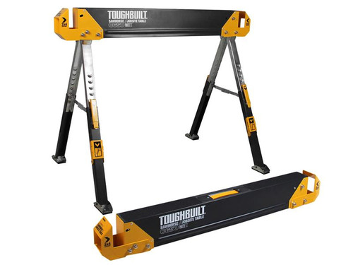 ToughBuilt T/BC6502 C650-2 Sawhorse/Jobsite Table Twin Pack | Toolden