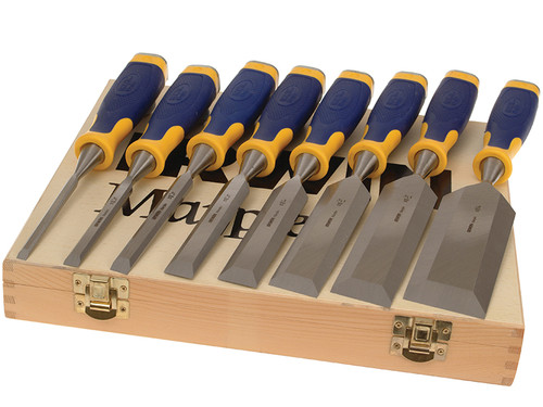 IRWIN Marples ProTouch Bevel Edge Chisel Set of 6 Plus 2 Chisels FREE | Toolden
