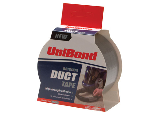 Unibond UNI1418606 Duct Tape Silver 50mm x 25m | Toolden