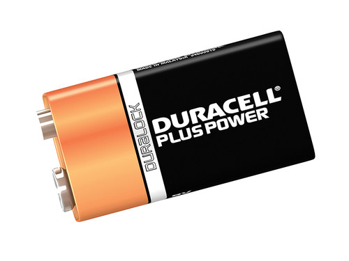 Duracell DUR9VK1P 9V Cell Plus Power MN1604/6LR6 Battery (Single Pack) | Toolden